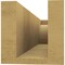 Ekena Millwork 4in. W x 4in. H x 16in. L Pescadero Woodgrain TimberThane Rafter Tail, Primed Tan RFTUR04X04X16PECRCPR - alternate 3
